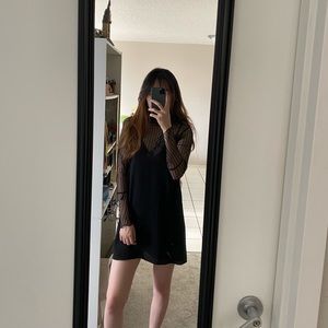 Topshop black dress